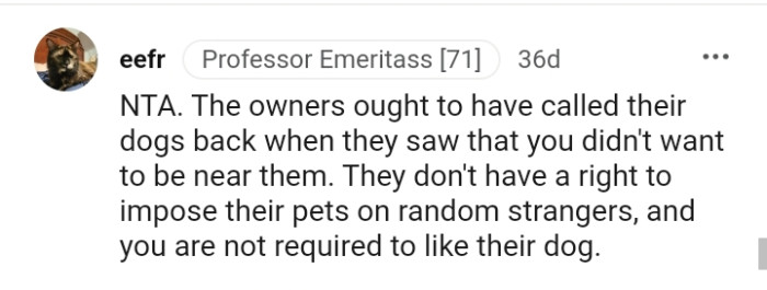 You can impose your pets on strangers