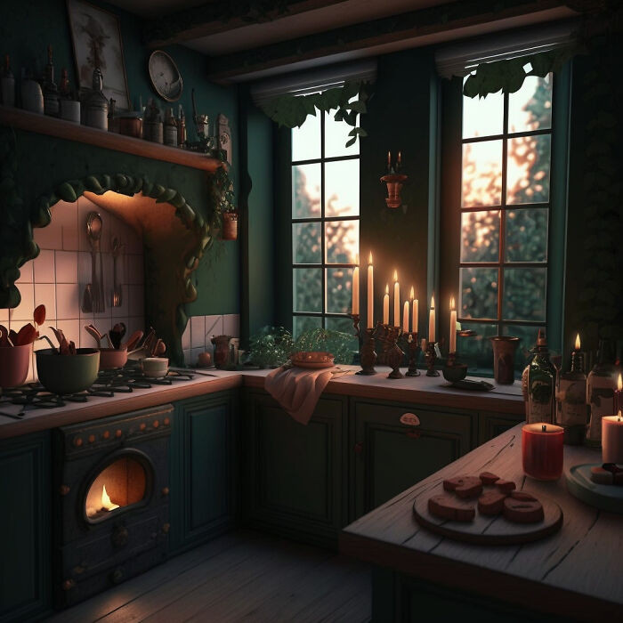 15. Brave Merida kitchen