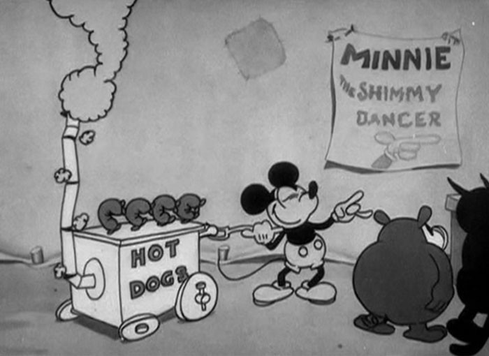 31. Mickey Mouse's first set of words were “Hot Dog!”