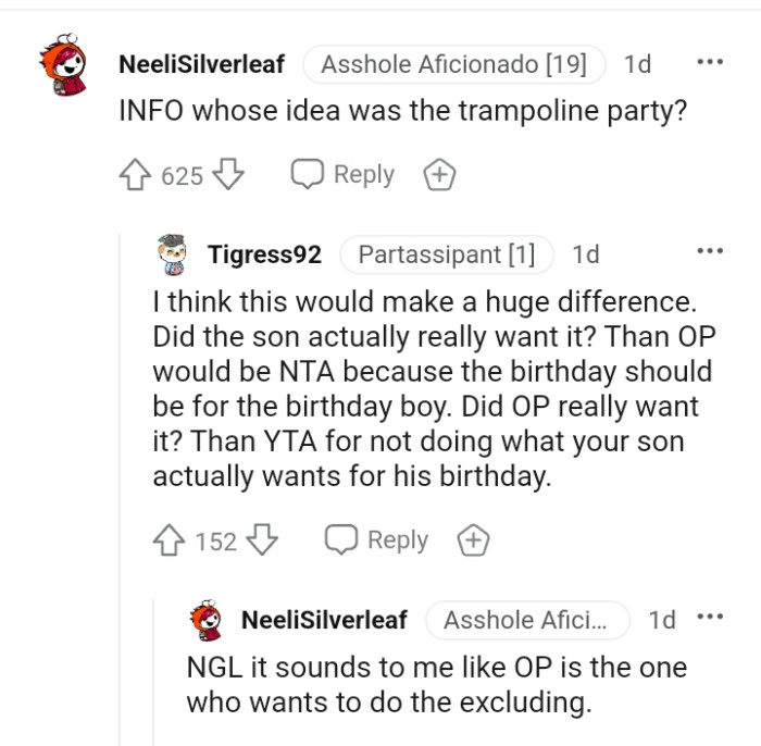 This redditor just wants to know whose idea it was to fix a trampoline party