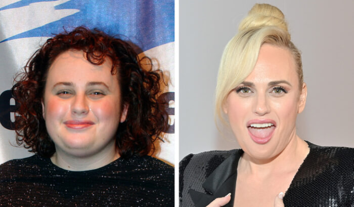 2. Rebel Wilson (2002 vs 2021)