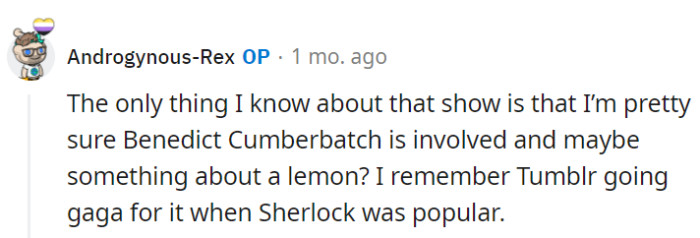 A lot are still going gaga over Sherlock...