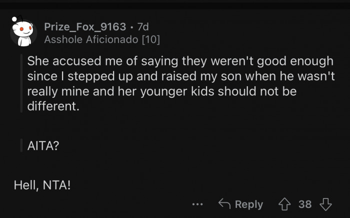 What kind of logic is that?