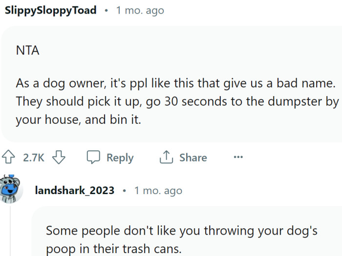 People like this give dog owners a bad name