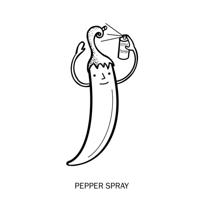 5. Pepper spray
