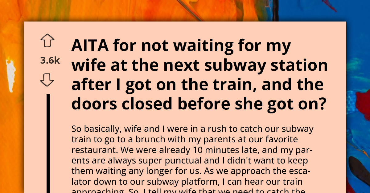 Husband Sparks Debate After Boarding Subway Without Waiting For His Wife, Prioritizing Punctuality Over Partnership