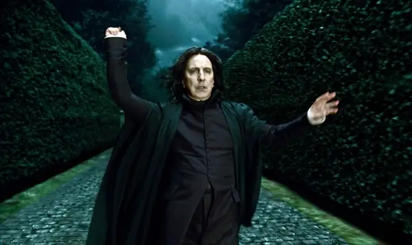 11. Alan Rickman portrayed Severus Snape in all eight Harry Potter movies but was on screen for just 1 minute and 15 seconds in 