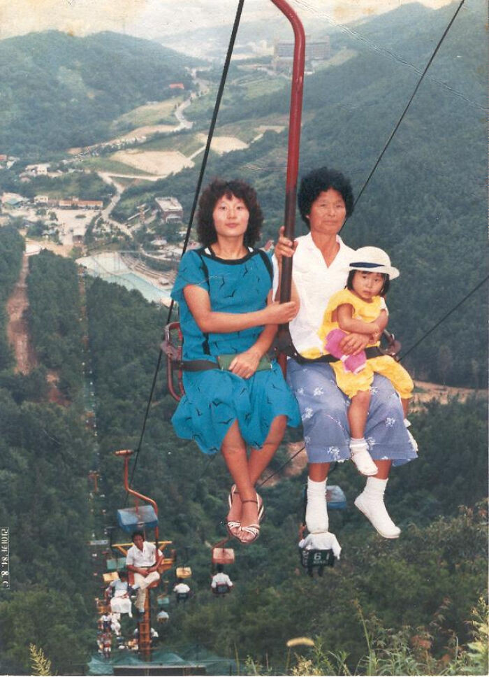 28. Taking A Lift In Gwangju, 1984