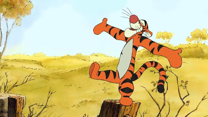 5. Tigger, a character hailing from the 