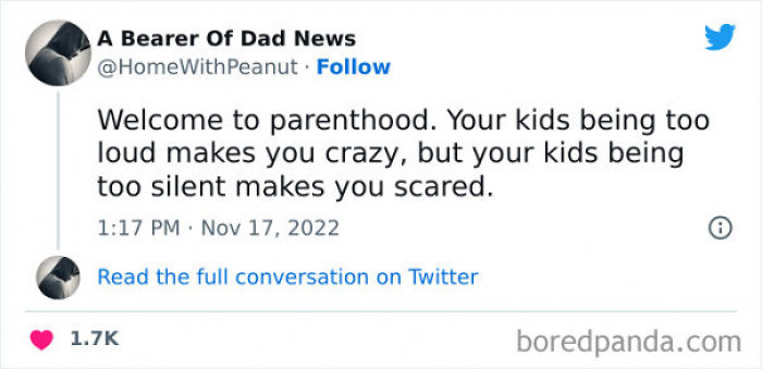 23. This is one of the ways you know you're now a parent