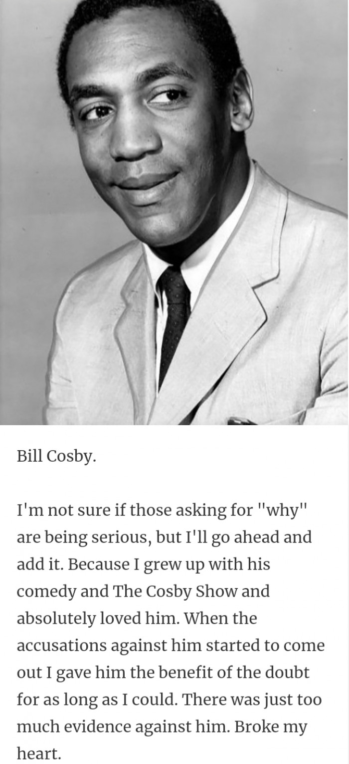 8. Here is Bill Cosby