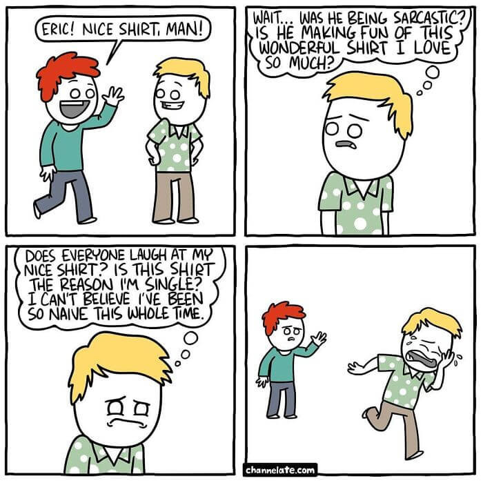 18. Legit how overthinking works 🤣