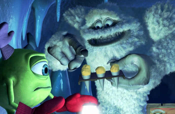 5 The Yellow Snow Cones from the movie, Monsters, Inc.
