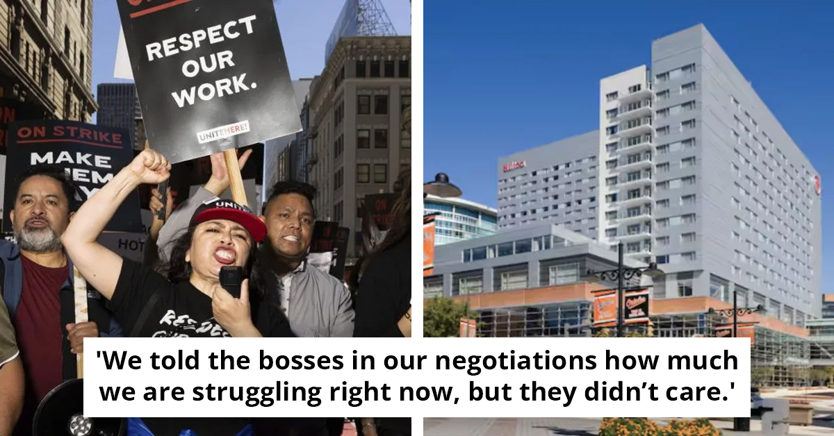 Over 10,000 U.S. Hotel Workers Go On Strike As More Cities Join The Fight