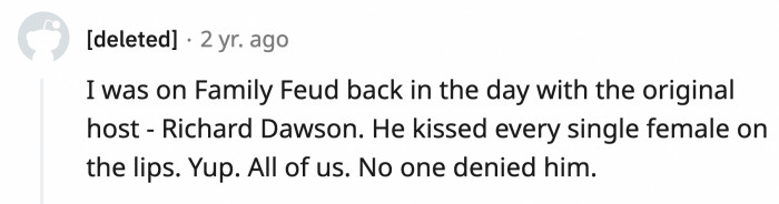 27. Richard Dawson kissed every woman on set