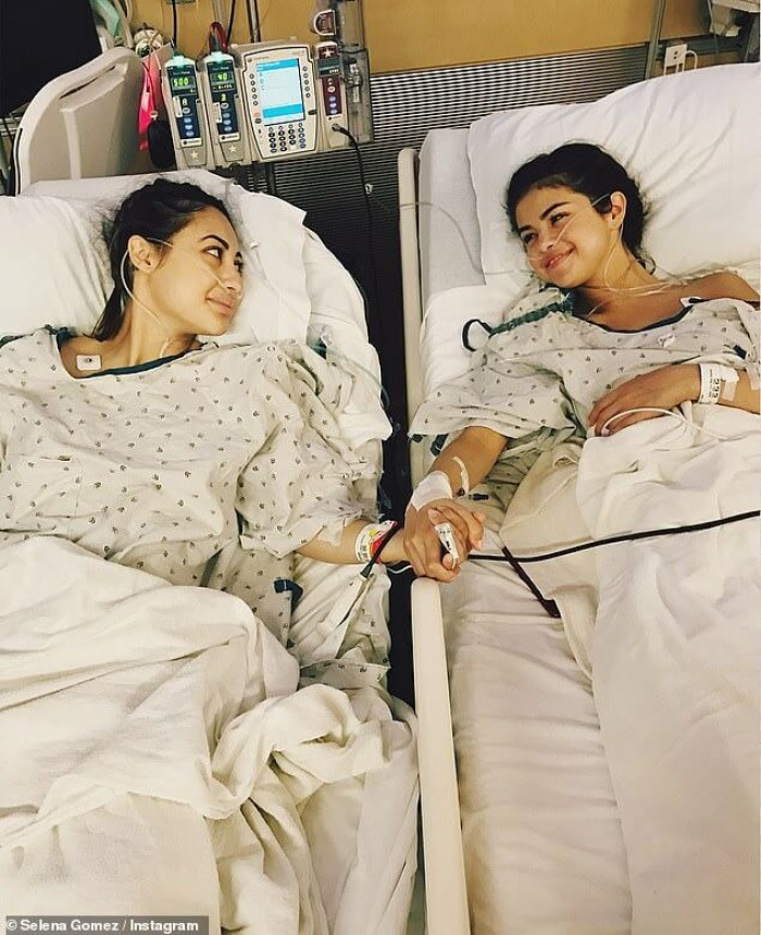 Raisa has been friends with Gomez for many years and even donated one of her kidneys to Selena back in 2017.
