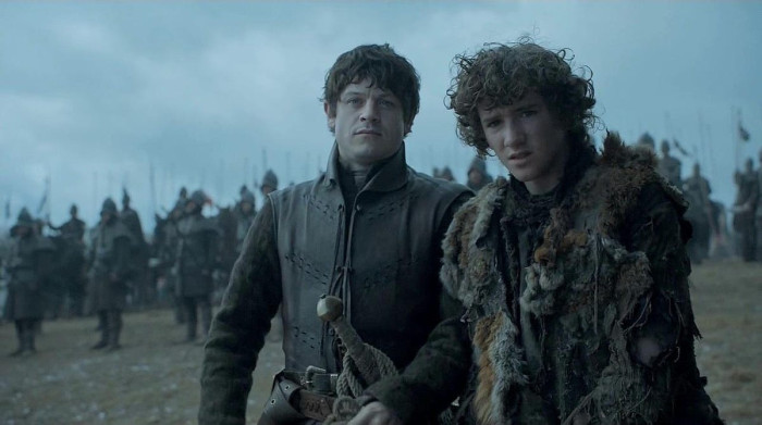 Rickon Stark: Shot by Ramsay's arrow