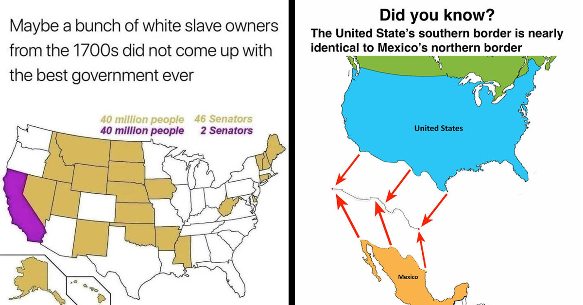 30 Maps That Will Leave You In Stitches With Their Utter Uselessness