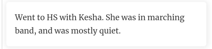 25. Kesha