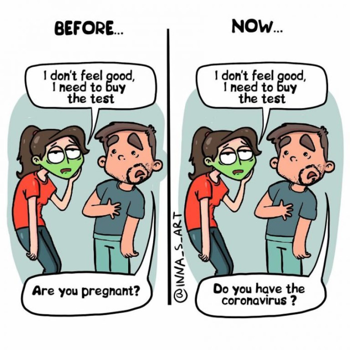 3. Before coronavirus vs now