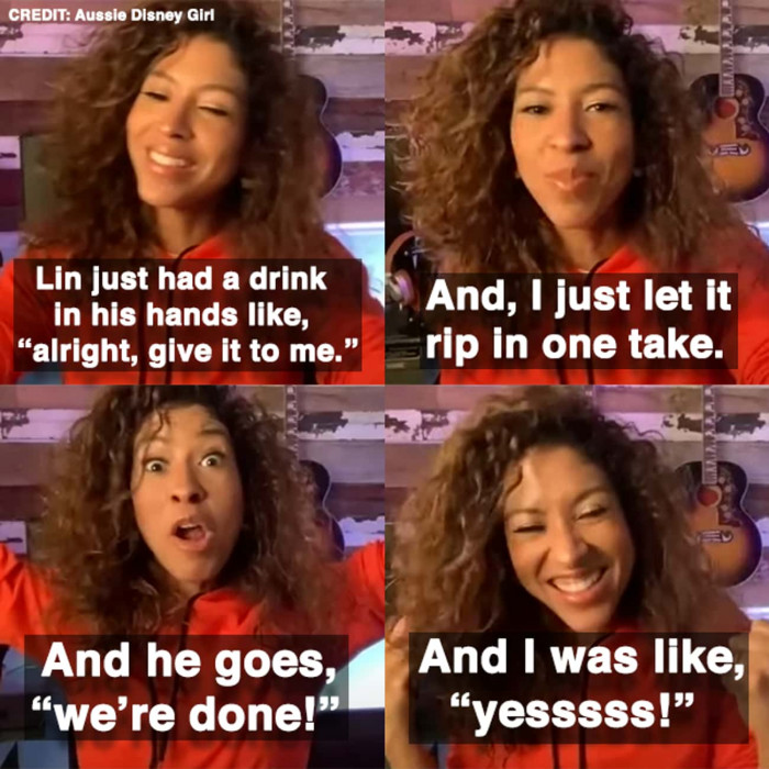 8. Adassa describing her first recording session with Lin is pure gold.