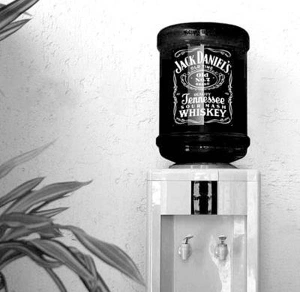 22. Presenting Jack Daniels like this is a simple way to get things started