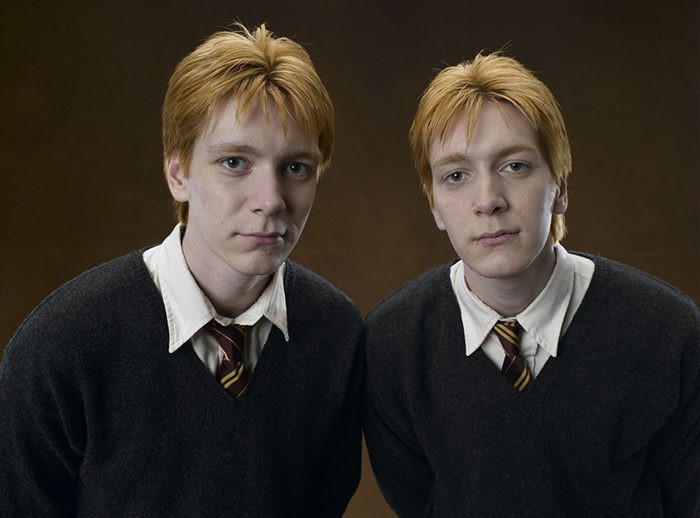 Fred And George Weasley in the movie