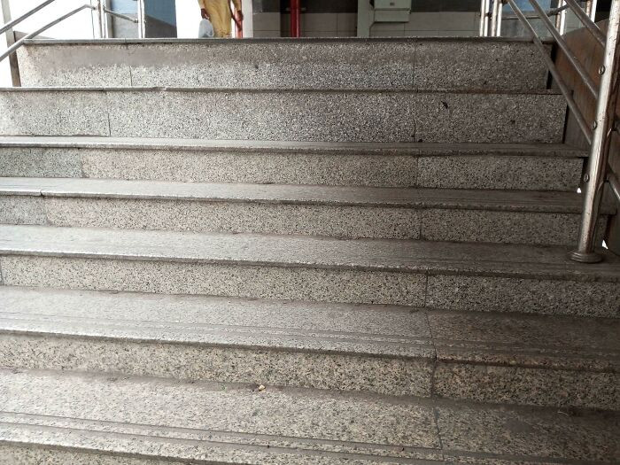 3. The Last Two Steps On These Stairs Are Higher Than The Previous 50