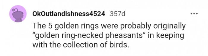 Golden ring necked pheasants