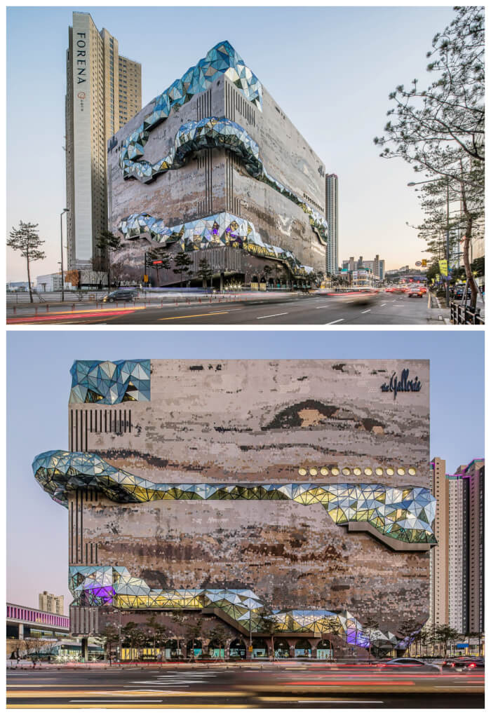 2. The new OMA department store in South Korea, «modelled on a prolapsed intestine»