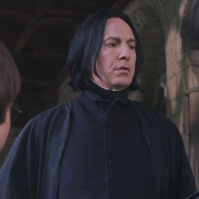Severus Snape in a Harry Potter film