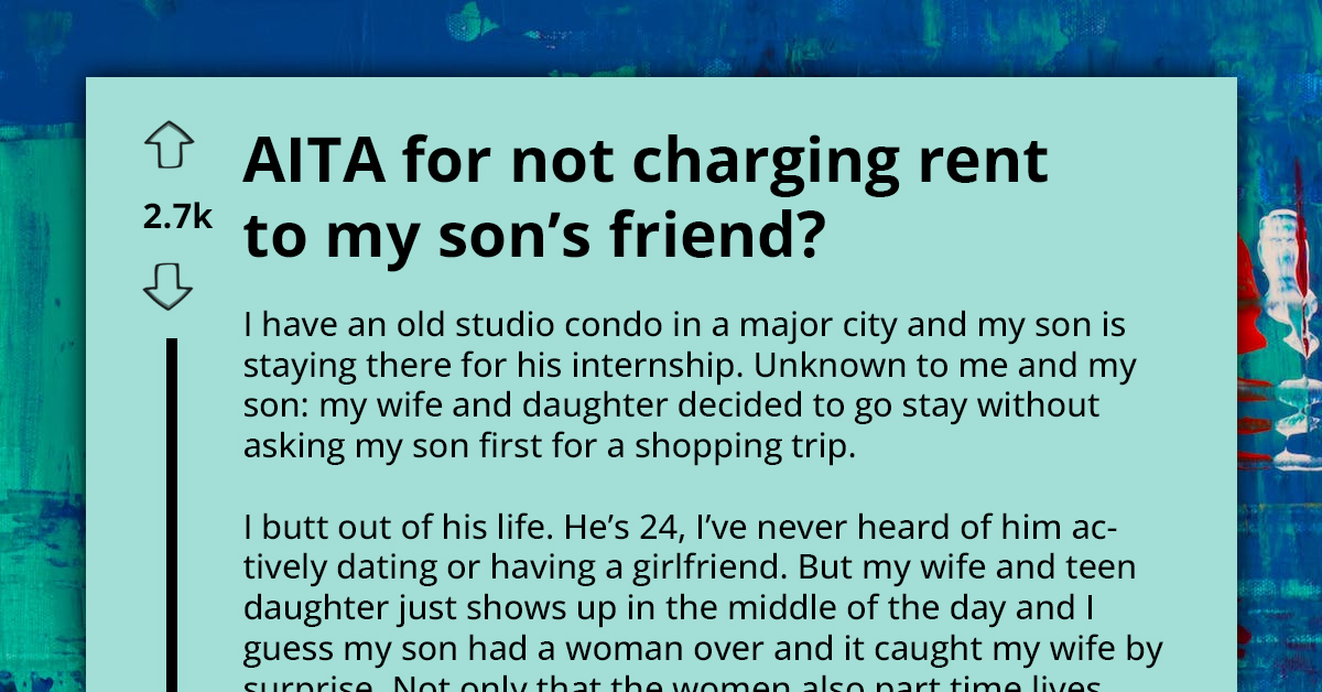 Father Lets Son Live In Old Apartment Without Paying Rent While