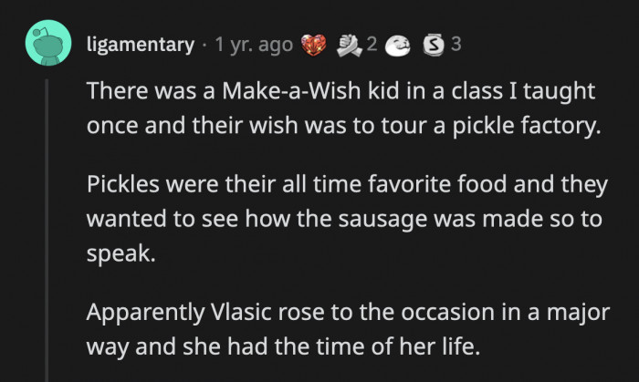 18. This makes Vlasic pickles taste more awesome in sandwiches in my very humble opinion