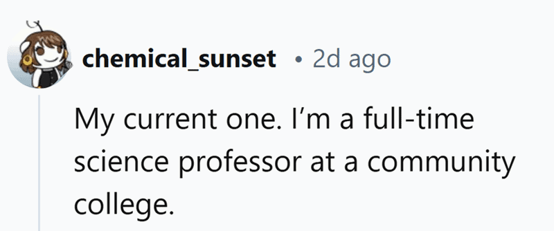 One professor says: