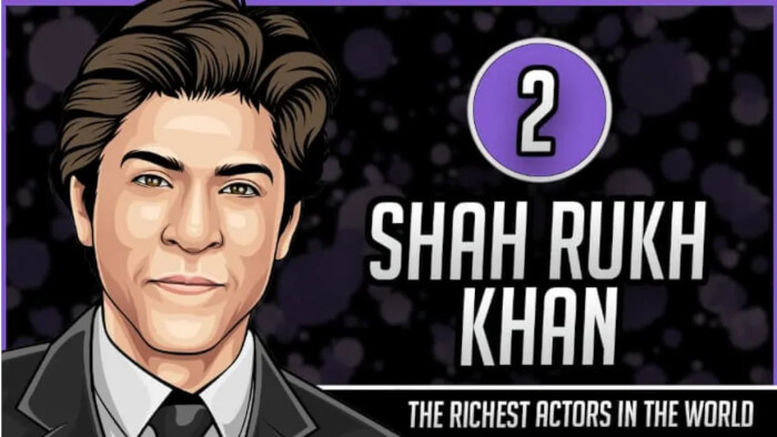 2. Shah Rukh Khan Worth $600 Million