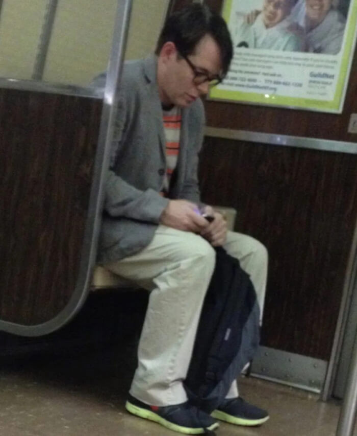 21. Matthew Broderick sighted in a public transport