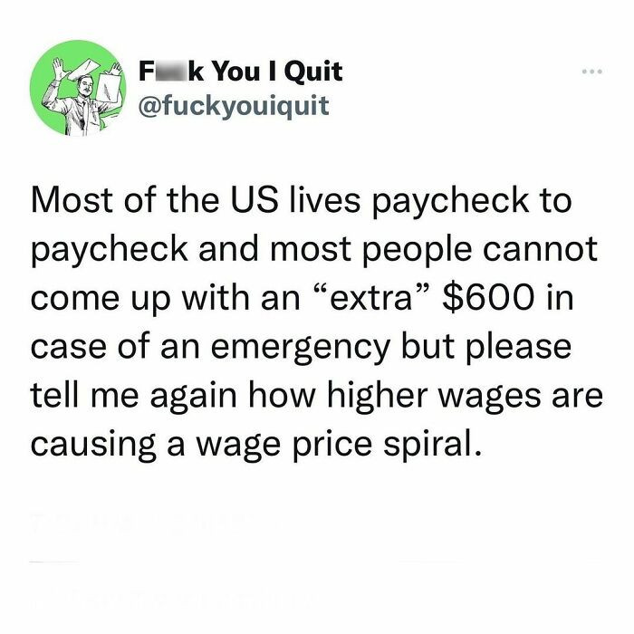 45. A wage price spiral