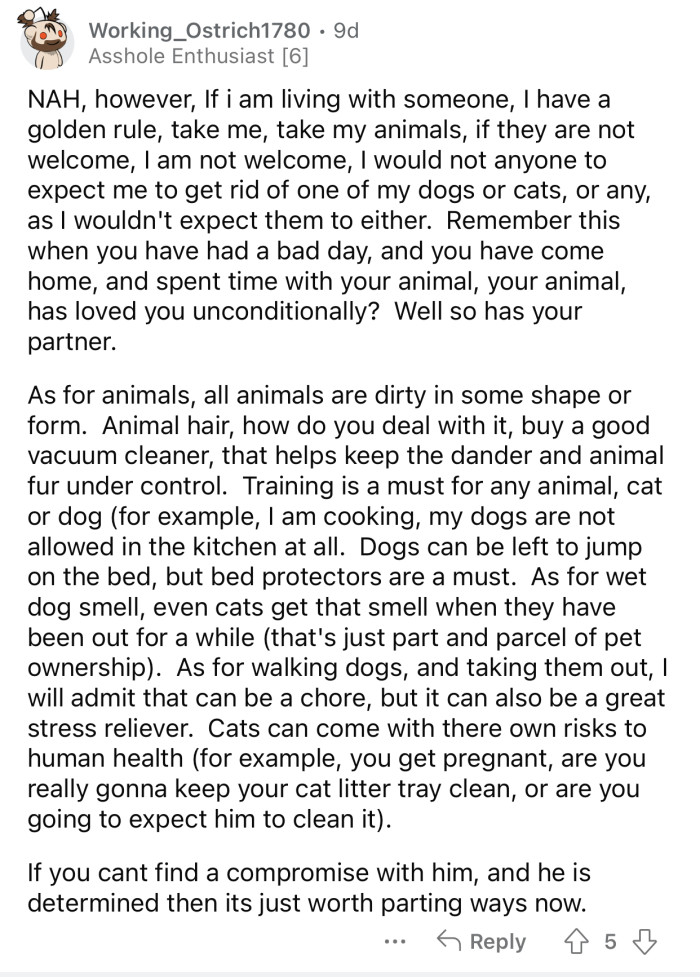 Redditor Plans To Move In With Her BF And Wants Him To Get Only One Dog Instead Of Two He Wants