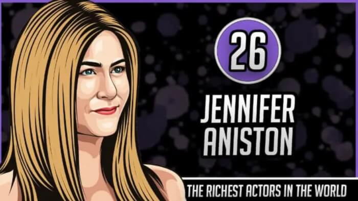 26. Jennifer Aniston Worth $300 Million