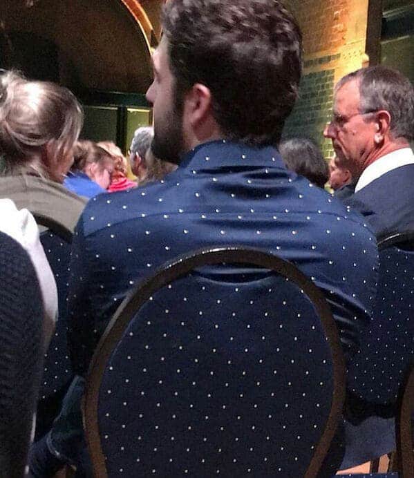 When your shirt and the chair decide to become one.