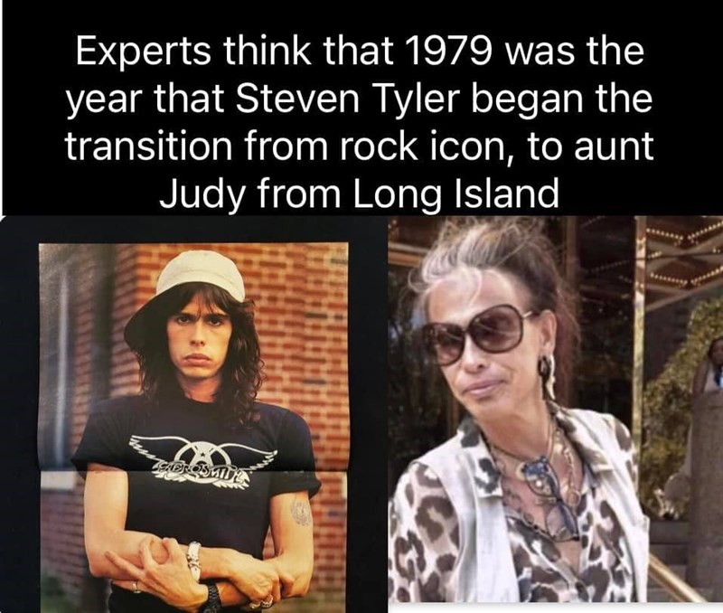 From rock legend to family gatherings: the Steven Tyler evolution