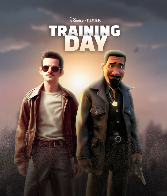 5.  Training Day: A Pixar-Style Adventure of Action and Thrills!