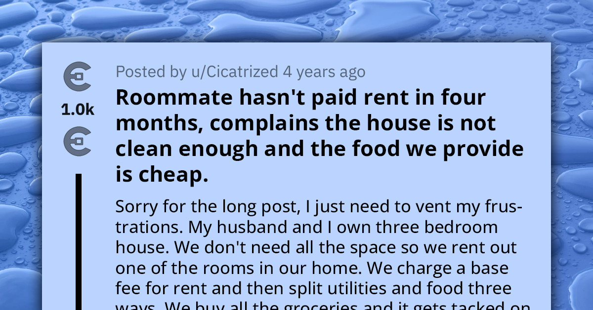 Unemployed Man Gets An Eviction Notice Thrown At Him For Being Lazy And Inconsiderate Towards The Couple Who Caters For Him