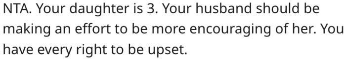 20. Her anger is justified.