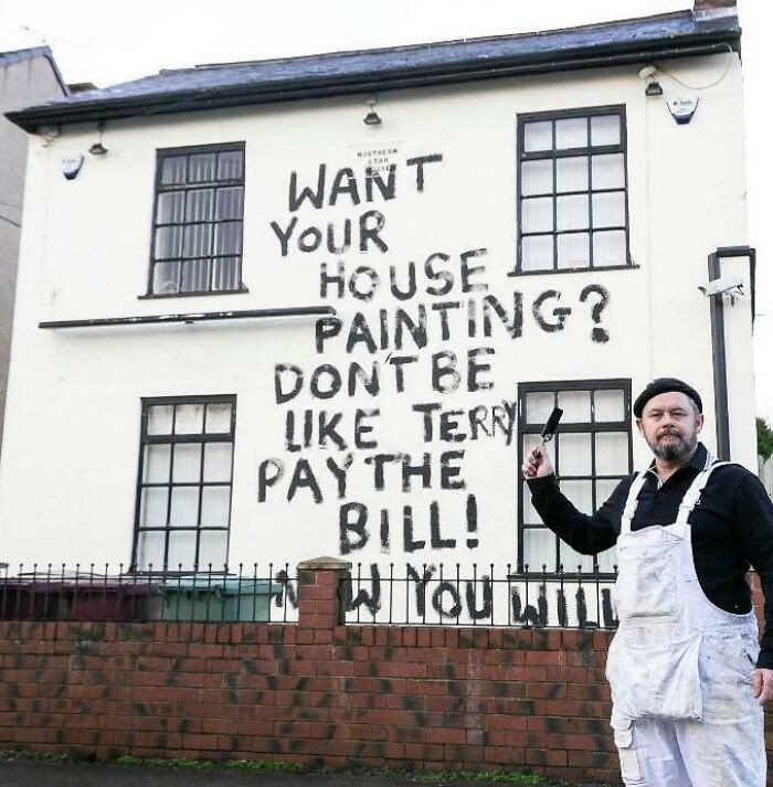 11. Always pay your painter