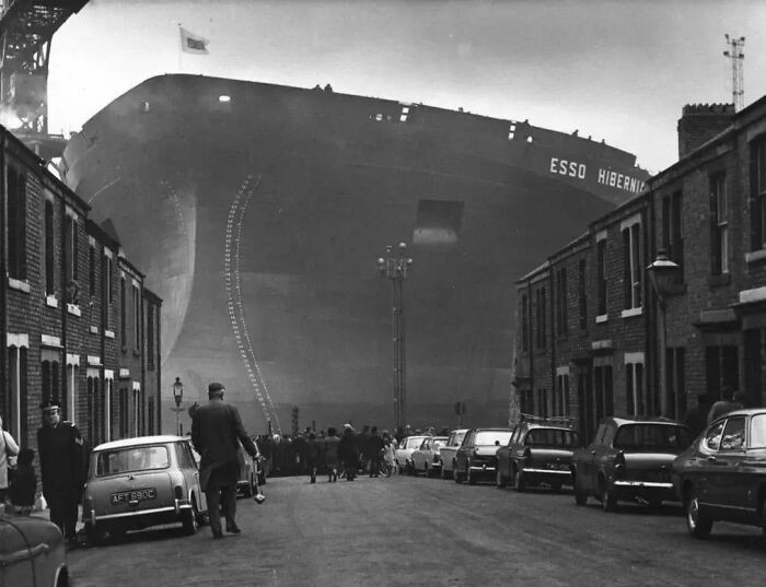 21. In 1970, the construction of the Esso Hibernia tanker took place in Wallsend, England