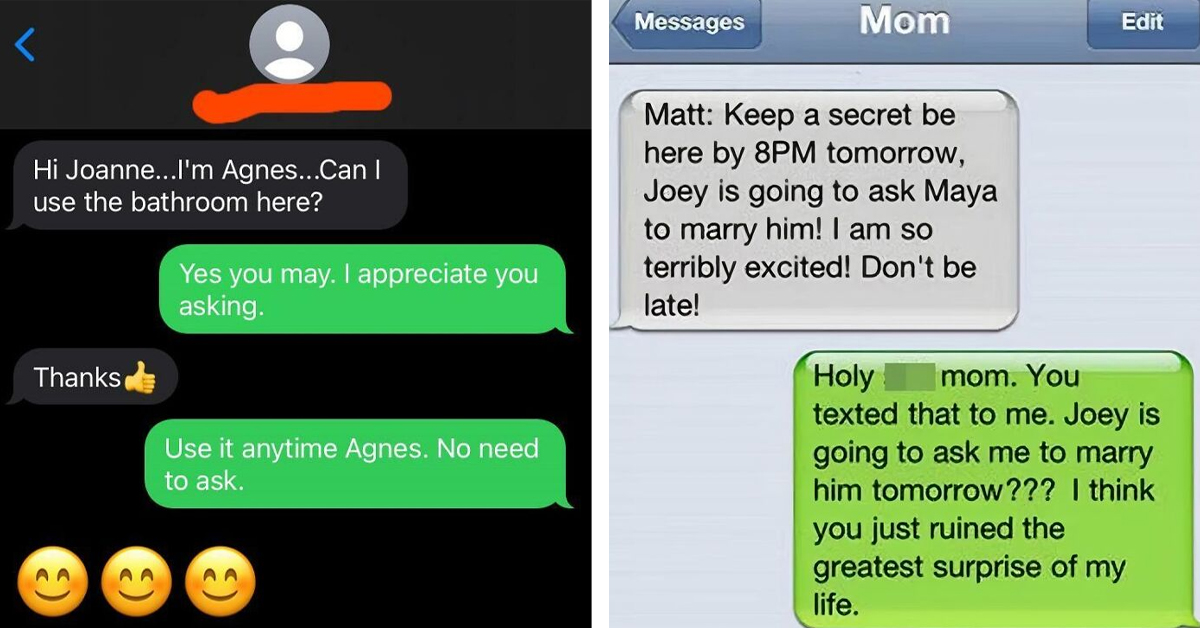 45 Entertainingly Chaotic 'Wrong Number' Text Mishaps