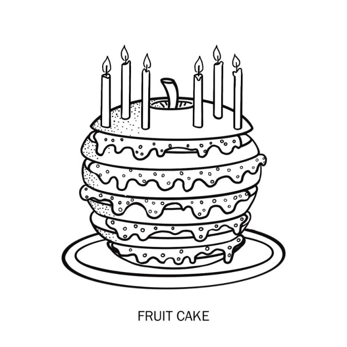 31. Fruit cake