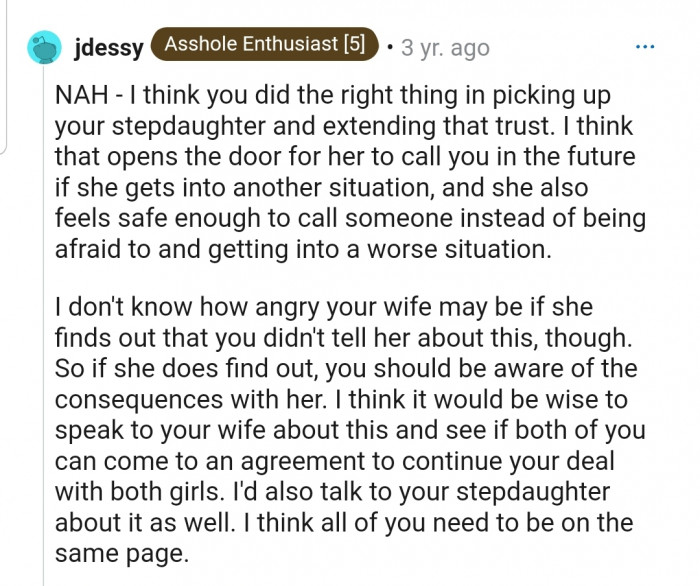 Man At Crossroads After Picking Step-Daughter Up When She Got Drunk At