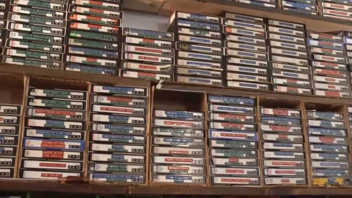 8. Back then, you had to rent VHS tapes.